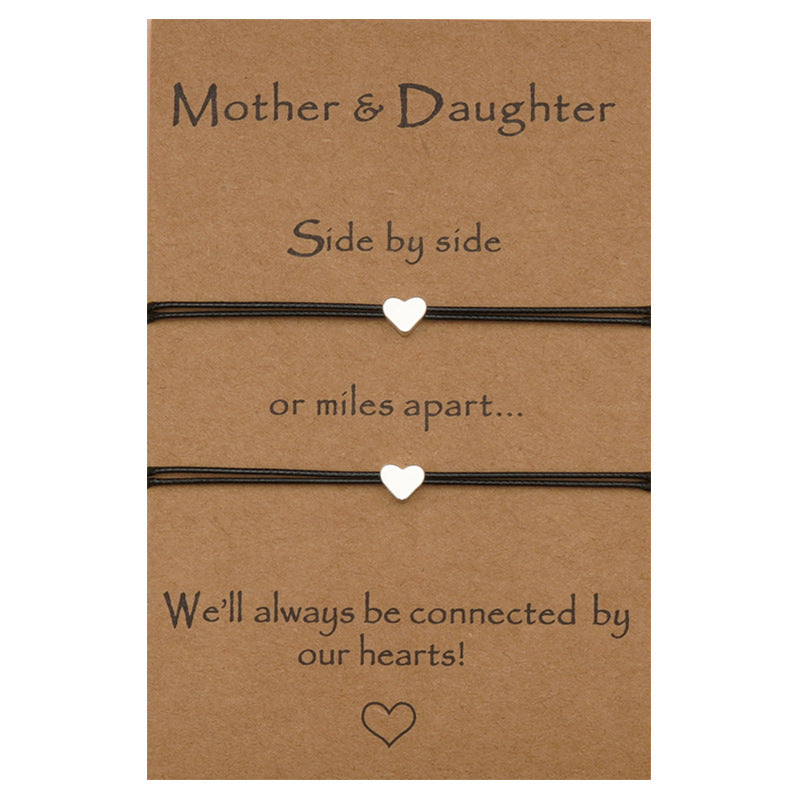 Mother & Daughter Handmade Matching Bracelets
