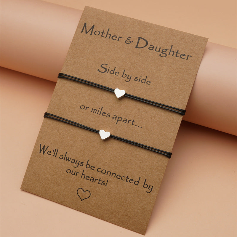 Mother & Daughter Handmade Matching Bracelets